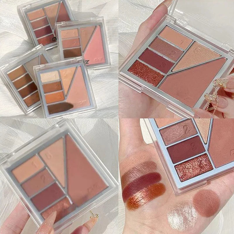 Six Color Matte Eyeshadow Palette