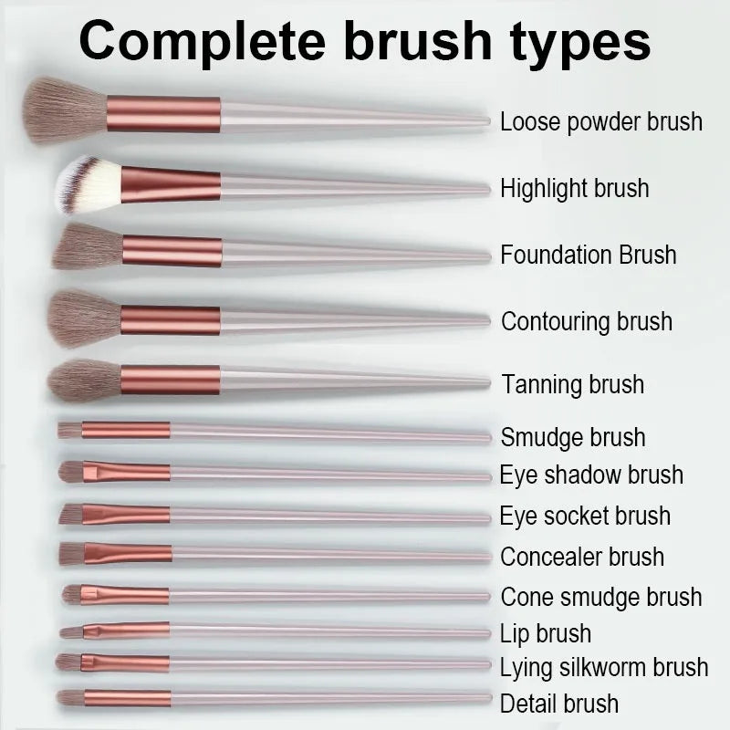 13pcs Makeup Brush Set